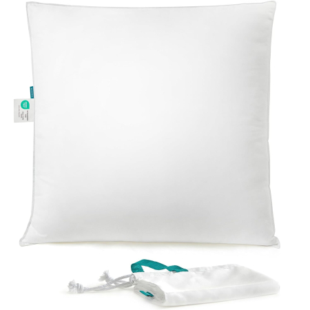 Produse în distribuție - SONGMICS Perna cu suprafata moale, 80x80 cm, umplutura 1500 g, alb
