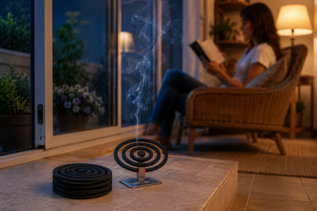 Spirale Anti Tantari 5/Set, cu Suport Metalic, pentru Interior Sau Exterior, 10 cm, Negru, cu Majoritatea Spiralelor Standard | ORIGINAL DEALS [2]