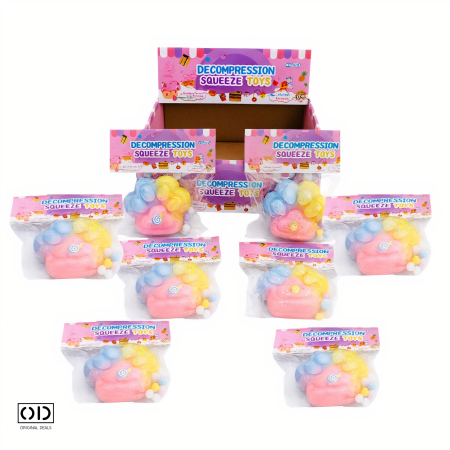 Jucarii, Copii & Bebe - Squishy Jucarie Moale Antistres pentru Copii, Forma Labuta Multicolor – Original Deals