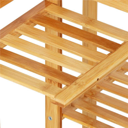 Stand de flori din lemn cu 6 etajere suport GA199, 102x40cm [10]