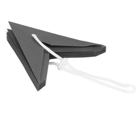 Stea decorativa 3D din hartie, cu 9 colturi, 30cm, argintie [8]