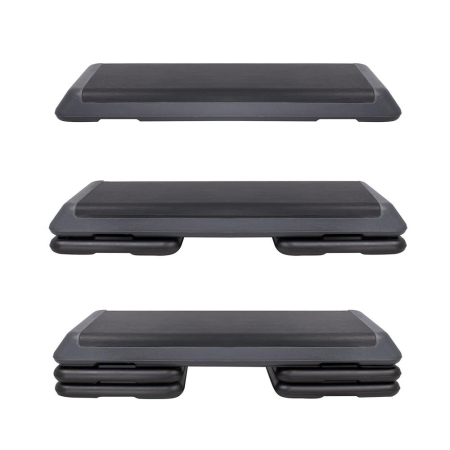 Stepper aerobic fitness profesional, 3 niveluri de inaltime, suporta maxima 350 kg [8]