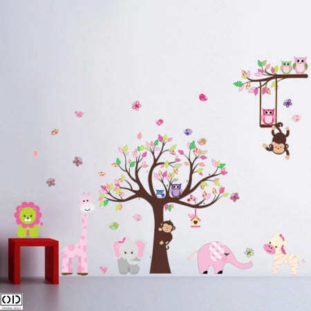 Sticker Autocolant Decorativ Cladiri si Baloane cu Aer Cald, 50 x 70cm [1]