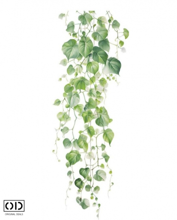 Sticker Decorativ pentru Perete, Mobila, sau Fereastra, Model Iedera Planta Cataratoare, Autocolant din Vinil PVC Autoadeziv [5]