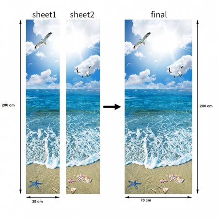 stickere usa baie stickere usi interior stickere usa copii autocolant usa autocolant usa sticla Sticker Decorativ Autocolant pentru Usa de Interior Autocolant Mobila  Reconditionare Mobila si usi [5]