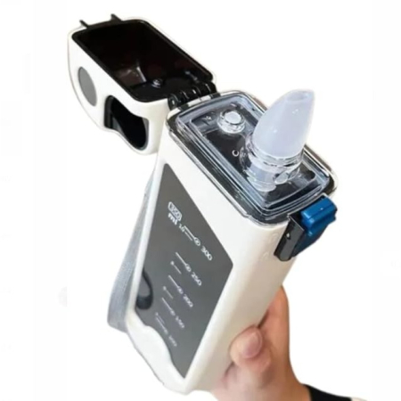 Sticla de Apa pentru Sport, , 350 ml, cu Pai si Capac, 23x7x4.4 cm, Buton de Blocare, din PC, Alb [6]