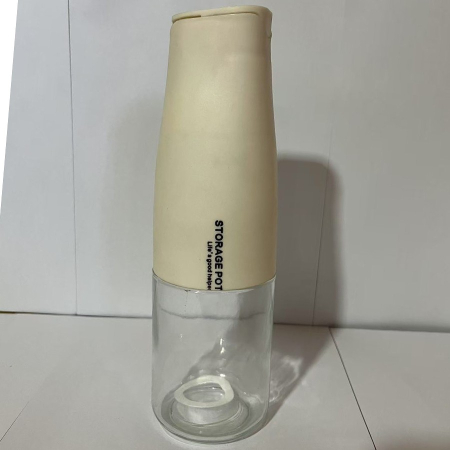 Sticla de Ulei Automata, , Sticla pentru Lichide de Bucatarie, 23.7 x 7.25 cm, Volum 550 ml, Alba [3]