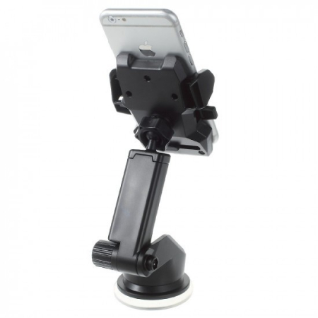 Suport auto cu brat telescopic pentru telefon BK0045-C, Negru [10]