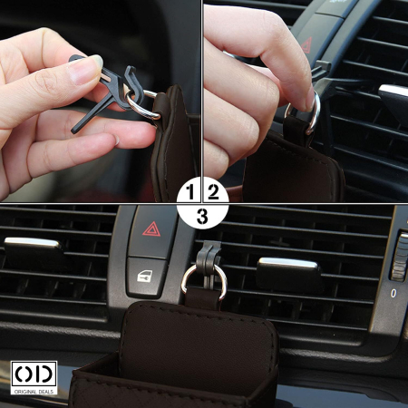 Suport Auto Telefon si Accesorii Grila Ventilatie – Negru – ORIGINAL DEALS [3]