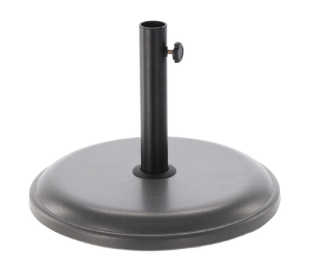UMBRIRE - Suport baza pentru umbrele de gradina, din beton, 45 cm diametru, 16kg, gri