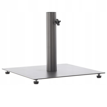 UMBRIRE - Suport baza pentru umbrele de gradina, din otel, 40x40 cm, 6 kg