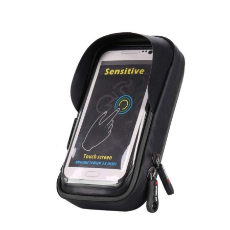Suport de bicicleta Wheel UP pentru telefoane cu ecran tactil =< 6.0 inch impermeabil, negru [3]