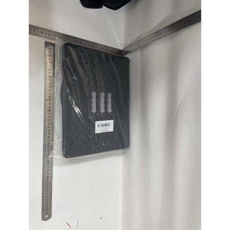 Suport Ergonimic pentru Picioare, , Plastic, cu Role de Masaj pentru Talpi, pentru Birou, Usor de Transportat, Detasabil, 33.5x24x12 cm, Negru [1]