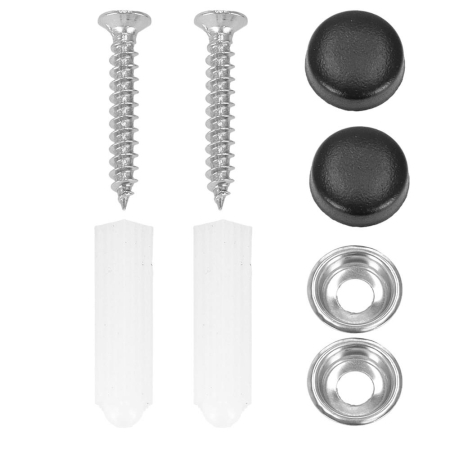 Suport hartie igienica din otel cu raft depozitare, prindere fara gaurire, 14cm, negru [8]