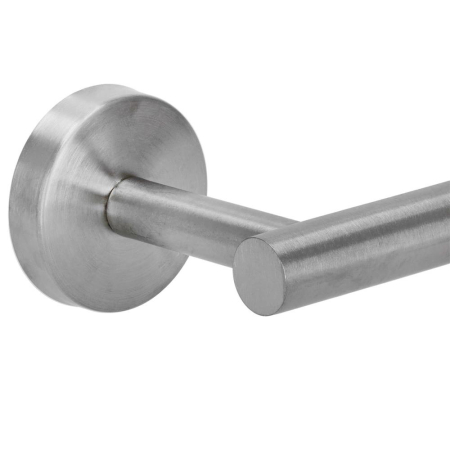 Suport hartie igienica din otel, sistem montare inclus, 16cm, argintiu lucios [8]