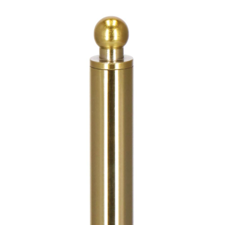 Suport hartie igienica tip tija, 52cm, auriu lucios [4]