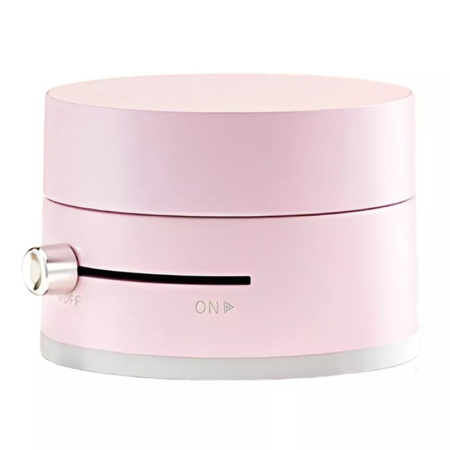 Suport Magnetic Auto pentru Telefon, , cu Ventuza, Pliabil și Retractabil, Fixare prin Vid și Magnet, Rotativ 360°, Roz [2]