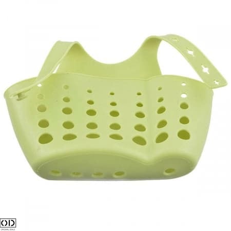 Suport Multifunctional pentru Burete si Accesorii de Curatenie Vase de Bucatarie, pentru Chiuveta, Verde, 13 x 4 x 17 cm [6]