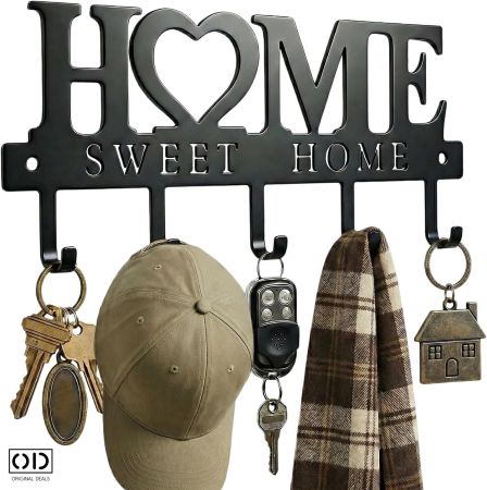 Suport Chei cu 10 Agatatoare “Home Sweet Home” – ORIGINAL DEALS [10]