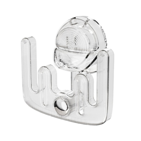 Produse ingrijire incaltaminte - Suport pentru Incaltamintea de Casa, , fara Perforare, Montare pe Perete, Prindere Adeziva, 11.6x11x4.8cm, Transparent