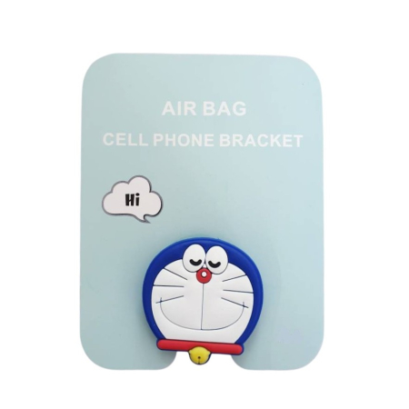 Suport pentru Telefon, , Stand cu Adeziv pentru Telefon, Model Animat 21, Blue Cat, Albastru [1]