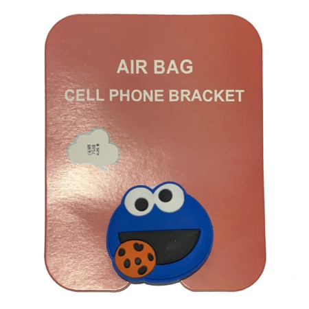 Suport Stand Adeziv - Suport pentru Telefon, , Stand cu Adeziv pentru Telefon, Model Animat 22, Blue Frog, Albastru