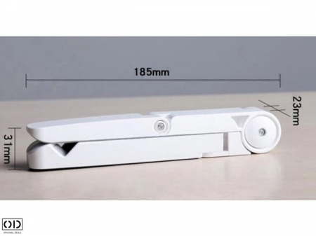 Suport Tableta si SmartPhone Telefon pentru Masa sau Birou Desktop - Pliabii Portabil cu Multiple Reglaje Premium Negru [3]