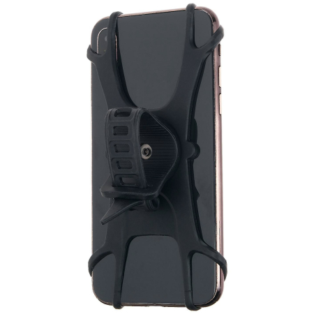 Suport Telefon pentru Bicicleta, Motocicleta, Trotineta, din Silicon 4-7 inch, Negru [2]