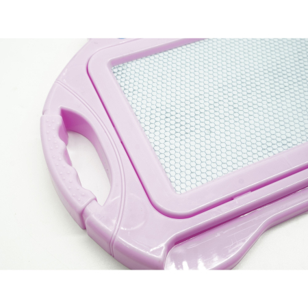 Tabla Magnetica pentru desen , Pix, forma dreptunghi, dimensiuni 23x17 cm, Dezvolta Creativitatea, cu picioare suport, Roz Pal [2]