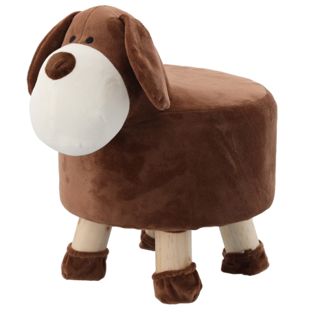 Disponibil livrare locker - Taburet pentru copii, 28x25cm, maxim 50kg, model catel