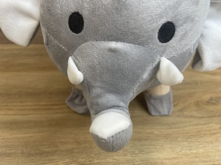 Taburet pentru copii, 28x25cm, maxim 50kg, model elefant [3]