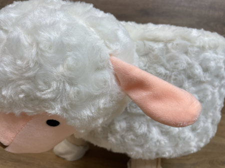 Taburet pentru copii, 28x25cm, maxim 50kg, model oaie [7]