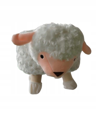 Taburet pentru copii, 28x25cm, maxim 50kg, model oaie [1]