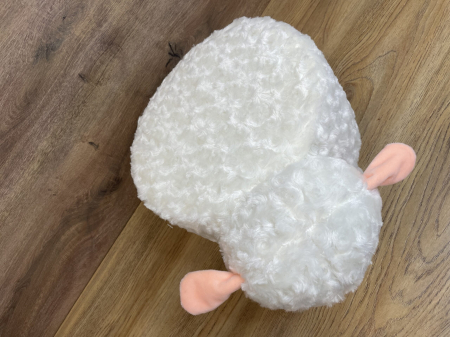 Taburet pentru copii, 28x25cm, maxim 50kg, model oaie [10]