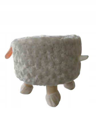 Taburet pentru copii, 28x25cm, maxim 50kg, model oaie [4]