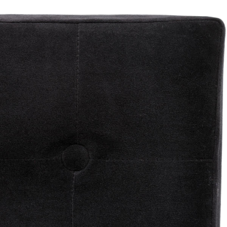 Taburet pliabil Atmosphera Lysandre cu spatiu de depozitare, 38x38x38 cm, negru [1]