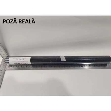 Tapet Autocolant pentru Bucatarie, , Rola cu Efect de Marmura, Folie Autoadeziva, 40cmx100cm, Negru [3]