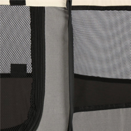 Tarc pliabil pentru animale de companie, diametru 91cm, gri crem [10]