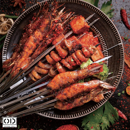 Ustensile Gatit & Accesorii - Frigarui Gratar Frigarui pentru Carne  Frigarui pentru legume Tepuse de Frigarui Tepuse pentru Frigarui Tepuse Metalice pentru Frigarui Tepuse Metalice Frigarui Frigarui Carne si Legume la Gratar