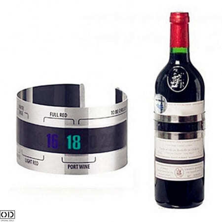 Termometru pentru Sticla de Vin, Digital Fara Baterie, Gradatie 4 - 24 °C [16]