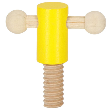 Trusa de unelte pliabila pentru copii din lemn natural , 26 unelte si accesorii [12]