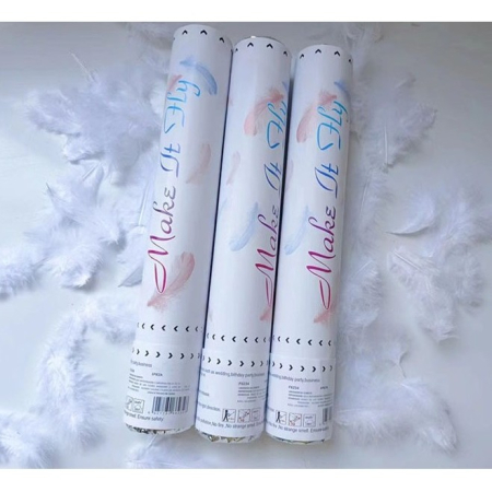 Tub de Confetti, , Model Pene, 27 cm, Make It Fly, Alb [1]