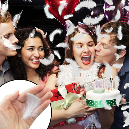 Tub de Confetti, , Model Pene, 27 cm, Make It Fly, Alb [6]