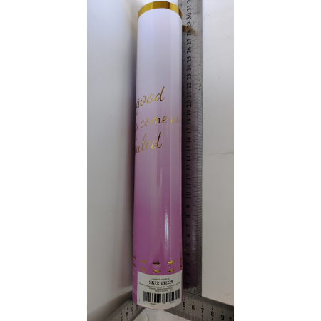 Tun Confetti Petrecere, , Lungime 30 cm, Alb/Auriu [2]