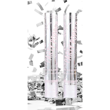 Confetti - Tun Confetti Petrecere, , Lungime 30 cm, Argintiu