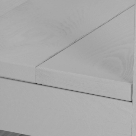 Turn de invatare inaltator multifunctional din lemn, platforma reglabila pe 3 inaltimi, 90x39x44 cm, gri [9]