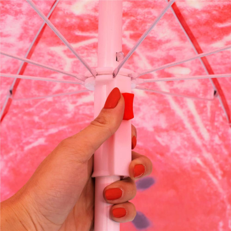 Umbrela de plaja pliabila, Sersimo BU020, 180cm, pepene verde [3]