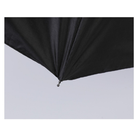 Umbrela, , Protectie UV Soare, Protectie Ploaie, Pliabila, din Vinil si Otel, 96 x 67 cm, Negru [3]