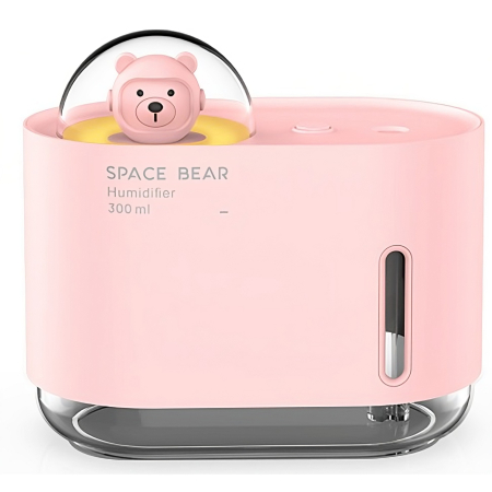 ✨TOATE PRODUSELE✨ - Umidificator Urs Spatial, , 300 ml, roz