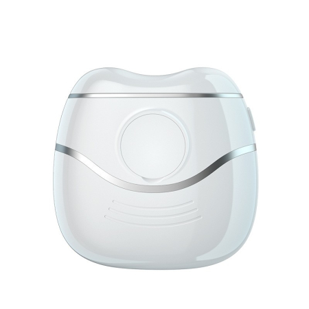 Ingrijire Unghii - Unghiera Electrica, , Aparat de Tuns Unghiile pentru Copii si Adulti, Portabila cu 2 Baterii AA, Zgomot redus 50 db, 7.4 x 7.3 x 3 cm, Alba